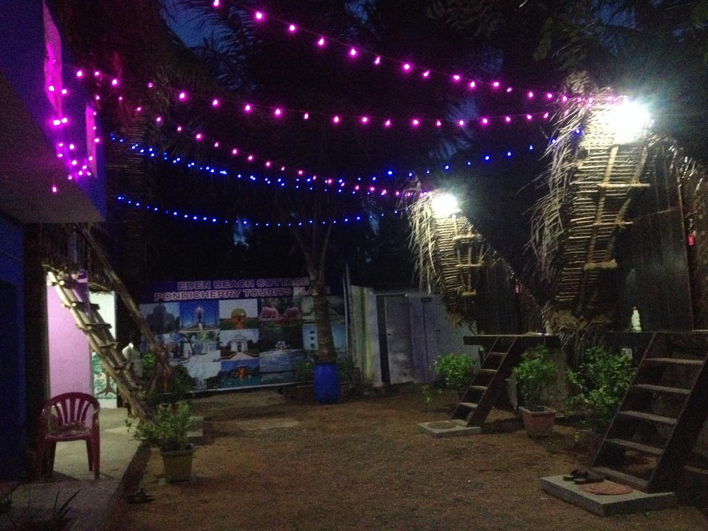 פונדיצ'רי Edan Beach Cottage מראה חיצוני תמונה