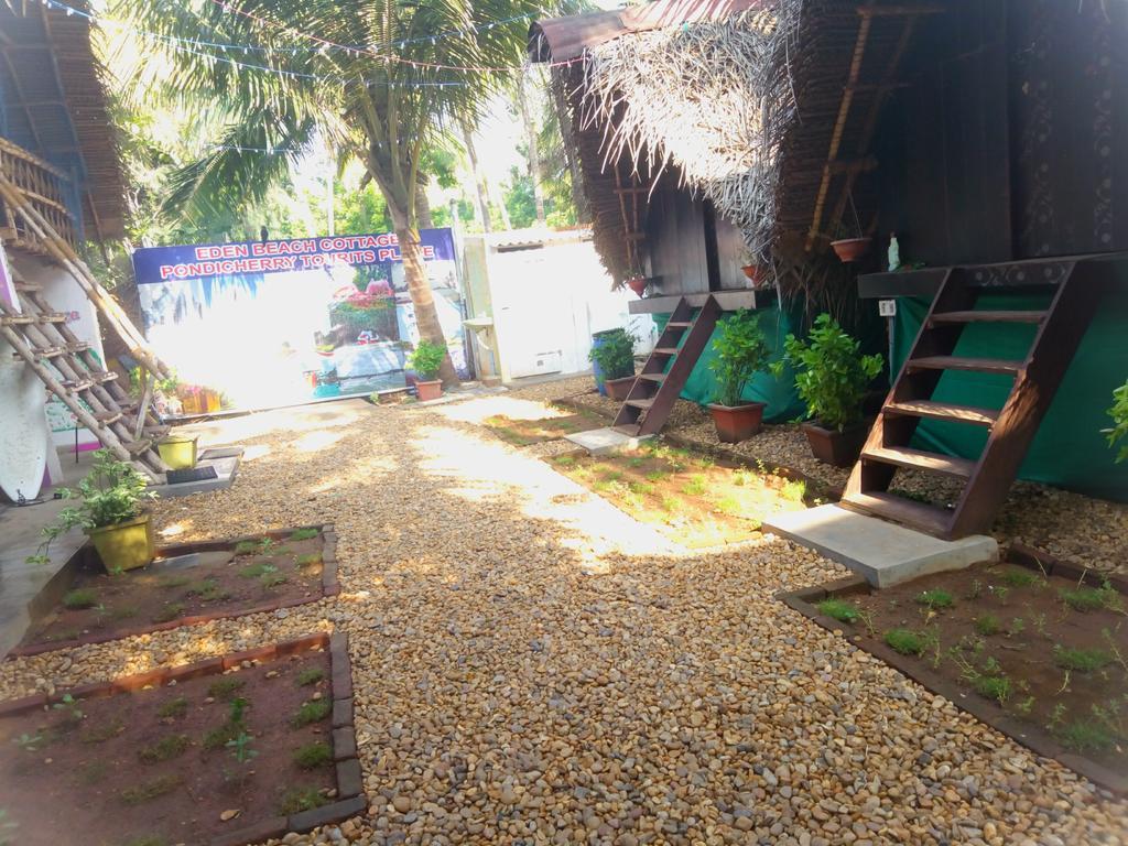 פונדיצ'רי Edan Beach Cottage מראה חיצוני תמונה